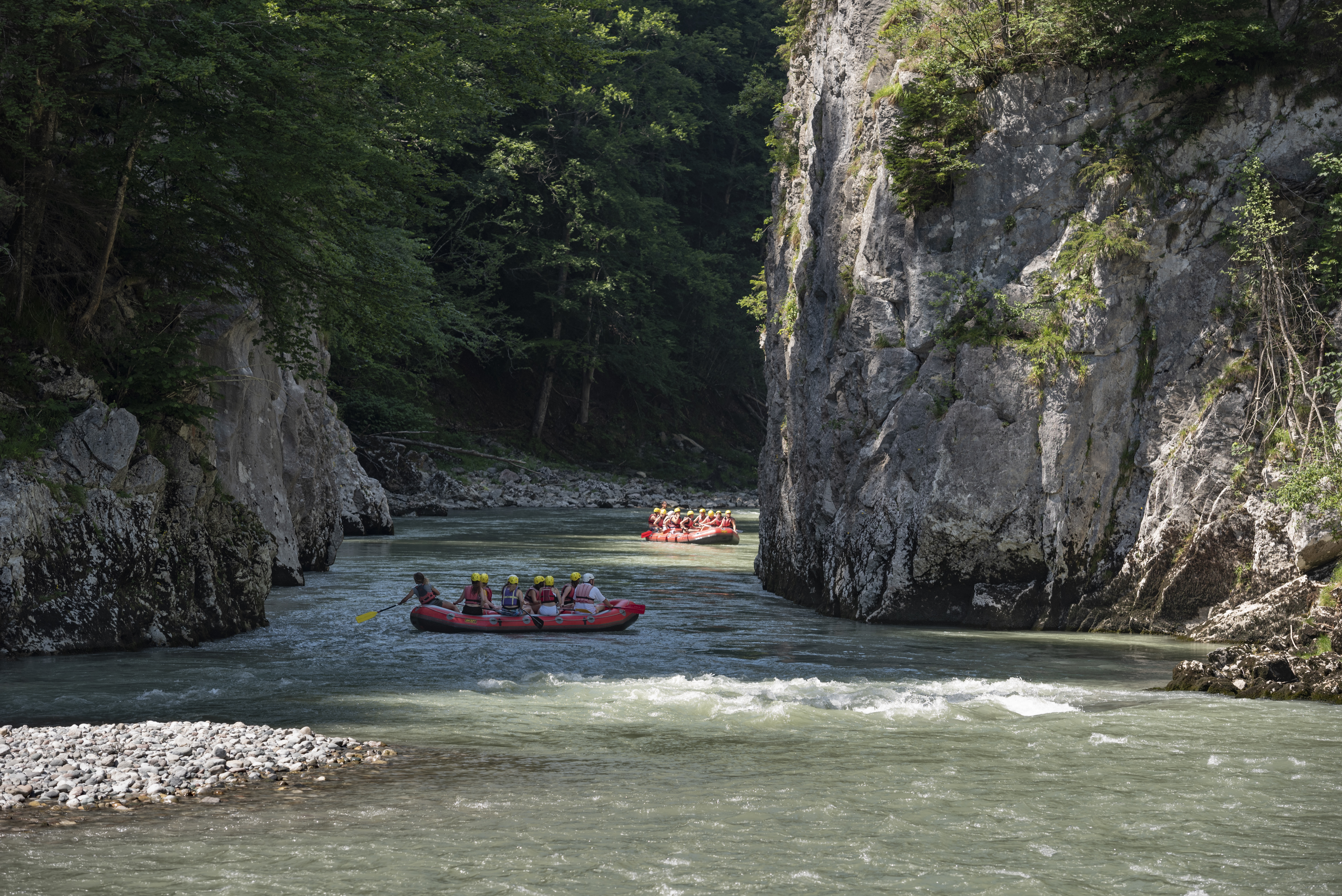 Ausflugsziele und Rafting in Kössen